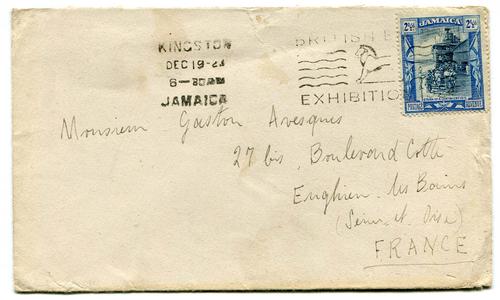 BRITISH EMPIRE EXHIBITION (JAMAICA)